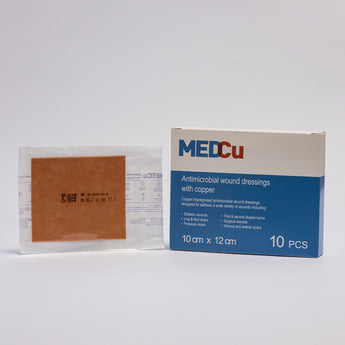 Coreus Dressing MedCu Antimicrobial Copper Dressing 10x12cm | Dynamed – Dynamed Store