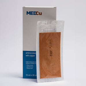 MedCu Antimicrobial Copper Wound Dressing 10cm x 20cm