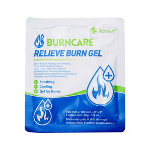 Roosin Burn Gel Dressings – Emergency Burn Care