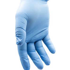 Gloves Nitrile Blended P/ Free Blue Medium (Box of 100)