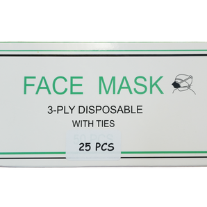 Mask - Surgical - Ties- 3ply Sterile (Box of 25)