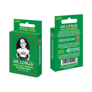Dr. Long’s Long-Love Condom’s 3’s